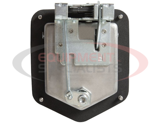 (Buyers) [L3890RLS] Stainless Steel Rotary Single Point Paddle Latch - 1/4 Inch Striker
