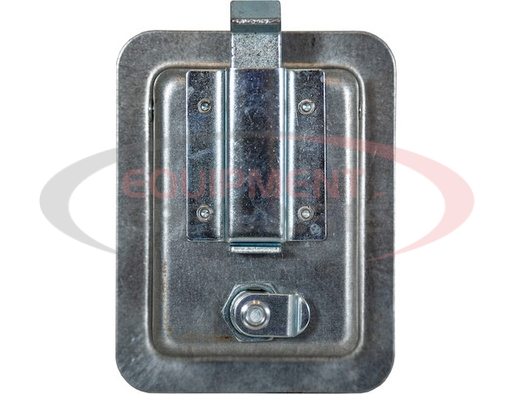 (Buyers) [L3980] Rust Resistant Steel Single Point Locking Paddle Latch - Weld-On