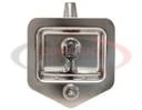 Stainless Steel Flush Mount Single-Point T-handle latch assembly with Mounting Studs