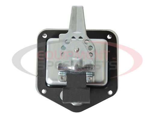 (Buyers) [L8915] Zinc Plated Steel Flush Mount Single Point T-Handle Latch Assembly with Mounting Holes
