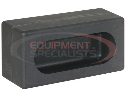 (Buyers) [LB383P] Single Oval Light Box Black Polyethylene