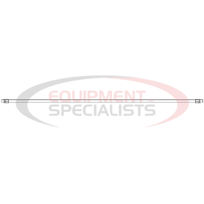 (Boss) [HYD07714] HOSE, 3/8X44, 1/4MPX3/8FJIC