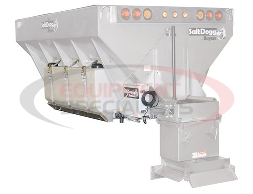 (Buyers) [LS4] SaltDogg? 12 VDC Pre-Wet Kit With One 105-Gallon Poly V-Box Mount Reservoir