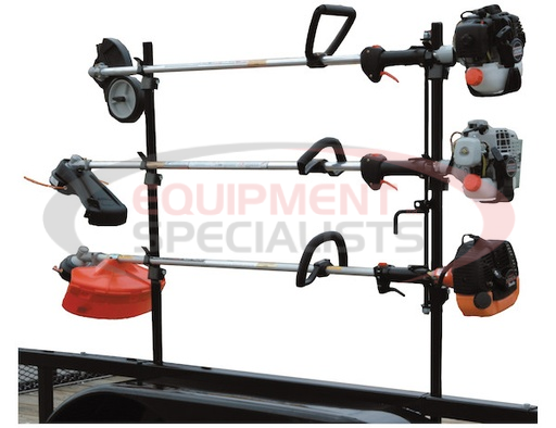 (Buyers) [LT10] 3-Position Snap-In Lockable Trimmer Rack for Open Landscape Trailers
