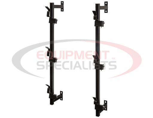 (Buyers) [LT12] 3-Position Snap-In Trimmer Rack for Enclosed Landscape Trailers