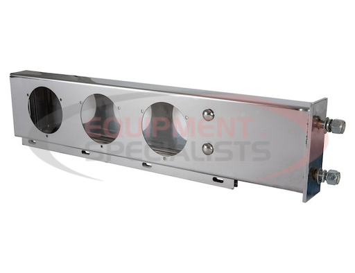 (Buyers) [LB6303SST] 30 Inch Stainless Steel Light Boxes with Mudflap Mounts - Complete Kit (Includes Driver and Passenger Side Boxes)