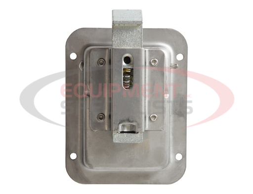 (Buyers) [N1883] Stainless Steel Junior Single Point Non-Locking Paddle Latch - Thru-Hole Mount