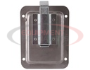 Stainless Steel Single Point Non-Locking Paddle Latch - Thru-Hole Mount