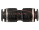 Brass/Poly DOT Push-In Union Connector 1/4 Inch Tube O.D.
