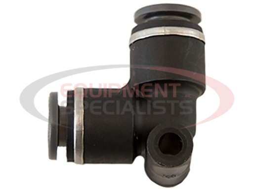 (Buyers) [NUE90P25] BRASS/POLY DOT PUSH-IN UNION ELBOW 1/4 INCH TUBE O.D.