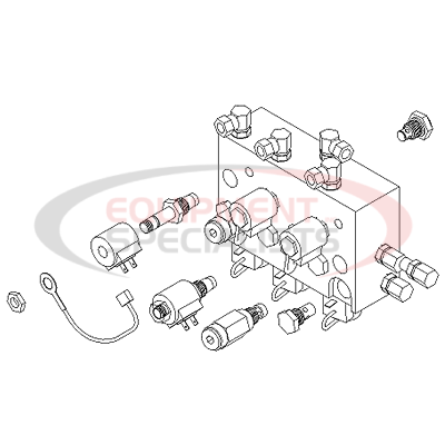 (Boss) [HYD07044] VALVE ASMRT3V-BLW/SHW/GRD10&quot;