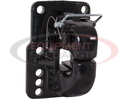 50 TON 10-HOLE AIR COMPENSATED PINTLE HOOK WITH AIR CHAMBER AND PLUNGER