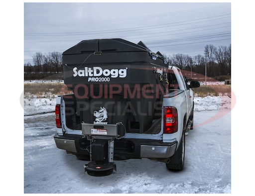 (Buyers) [PRO2000] SaltDogg? PRO2000 2.0 Cubic Yard Electric Poly Hopper Spreader - Auger