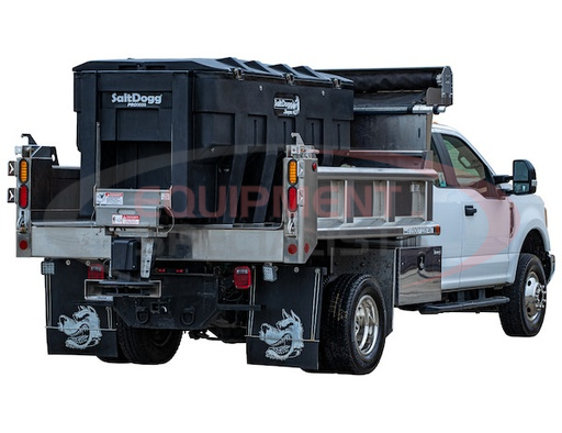 (Buyers) [PRO3000] SaltDogg? PRO3000 3.0 Cubic Yard Electric Poly Hopper Spreader - Auger