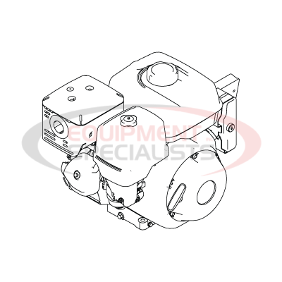 (Boss) [143-0067] ENGINE-HONDA, 390CC, 11HP, ES W/PNL, REG, 18A
