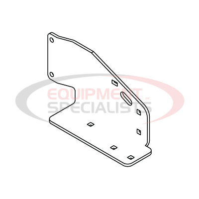 (Boss) [143-0202] SUPPORT, PLATE, FOOT, R, SR