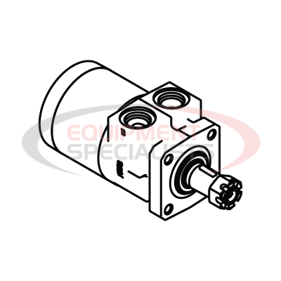 (Boss) [143-0875] WHEEL MOTOR-SNOWRATOR, LEFT