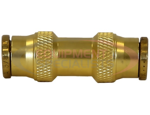 (Buyers) [BUC0P25] Brass DOT Push-In Union Connector 1/4 Inch Tube O.D.