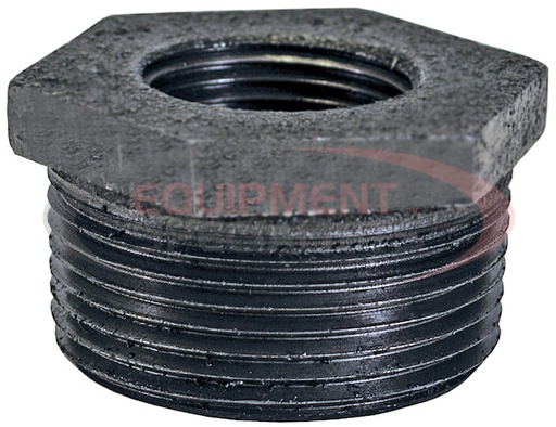 (Buyers) [RAB200125] Iron Reducing Bushing 2 Inch Male NPT x 1-1/4 Inch Female NPT