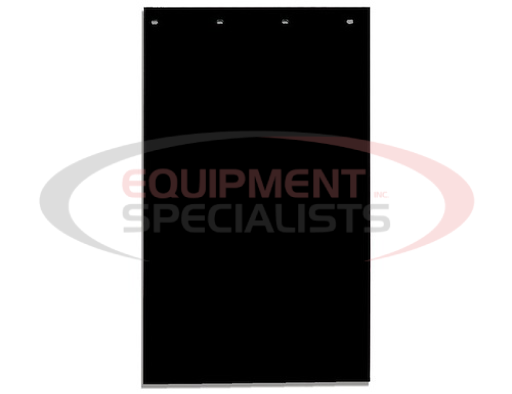 (Buyers) [RC30PPR] Super Durable Red Polymer Mudflaps 24x30 Inch