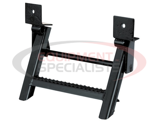 (Buyers) [RS1] 1-RUNG BLACK RETRACTABLE TRUCK STEP WITH NONSLIP TREAD - 17.38 X 15 INCH