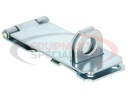 Universal Hinged Security Hasp,1.5"W x 3.47" L