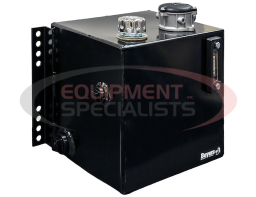 (Buyers) [SMR15SF25] 15 Gallon Side Mount Steel Hydraulic Reservoir With 25 Micron Filter