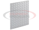 Aluminum Diamond Tread Splash Guards 10x12 Inch