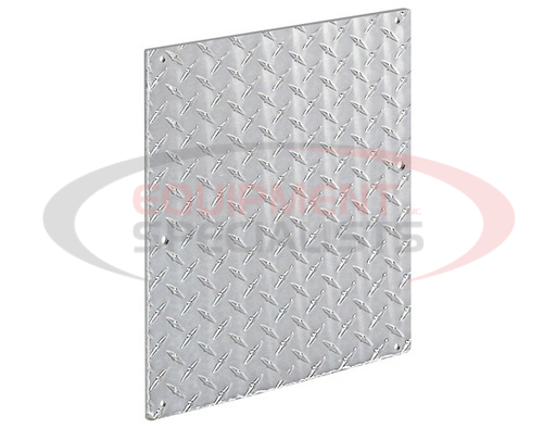 (Buyers) [STG1210] Aluminum Diamond Tread Splash Guards 10x12 Inch