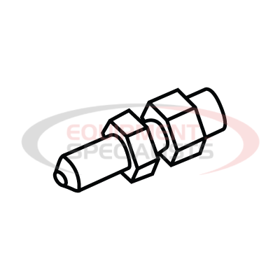 (Boss) [HYD13159] FITTING, BULKHEAD, 1/4MJIC X 1/4MNPT