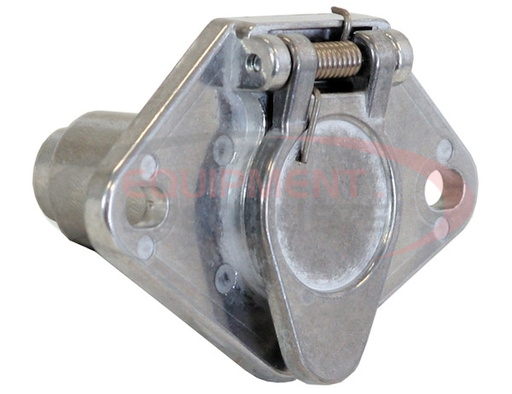(Buyers) [TC1004] 4-Way Die-Cast Metal Trailer Connector -Truck Side