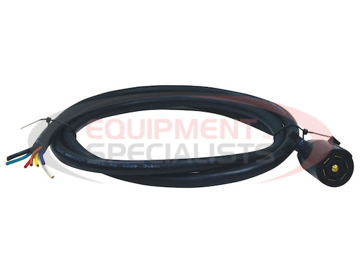 (Buyers) [TC2967P] 7-Way Trailer Side Flat Pin Trailer Connector