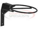 Horizontal Traffic Cone Holder, Black Powder Coated