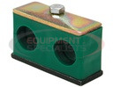 TWIN SERIES CLAMP FOR TUBING 3/4 INCH I.D.