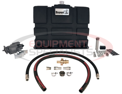 (Buyers) [UWLK70DMCCW] 70 Gallon Upright Reservoir/Direct Mount Pump Wetline Kit CCW With Steel Tank