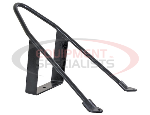 (Buyers) [WC181212] BLACK POWDER COATED STEEL WHEEL MOTORCYCLE CHOCK 12X18X12.25 INCH