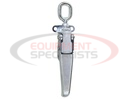 Heavy Duty Adjustable Draw Latch - Zinc Plated