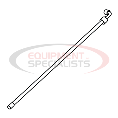 (Boss) [HYD13939] HOSE, 1/4FJIC X 3/8FJIC90 X 37