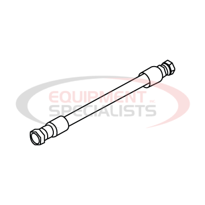(Boss) [HYD21200] HOSE ASM, 1/2&quot;X14 W/SLEEVE, -08FJIC, -10FJ