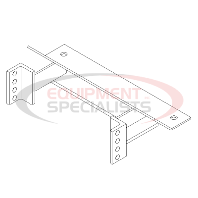 (Boss) [LTA02226-03] ANGLE BRKT, CHEVY 88-98 RT2/3 [WELD, BLK]