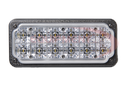 7x3 P Warning Light, SAE J595 Class 1, CA Title 13, NFPA, KKK-1822-F, 9-32 Vdc, 1.5' Pigtail, Clear Lens, 12 LED, Single Color - Amber