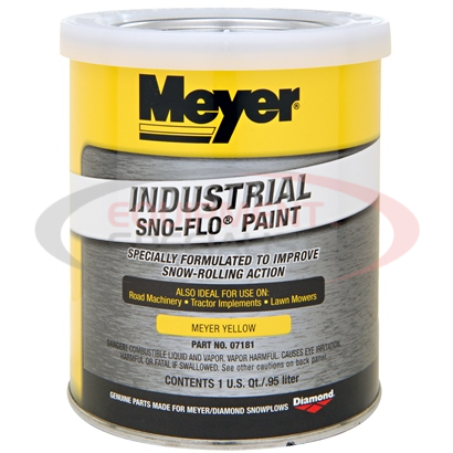 (Meyer) [08755] PAINT-YLW BRUSH 1QT/4-CASE