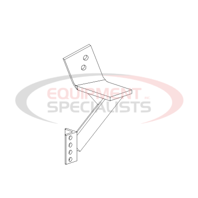 (Boss) [LTA03591-03] ANGLE BRKT, RH, FORD 81-91 RT2/3 [WELD, BLK]