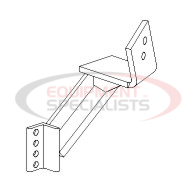(Boss) [LTA03595-03] ANGLE BRKT, LH, FORD 81-91 RT2/3 [WELD, BLK]