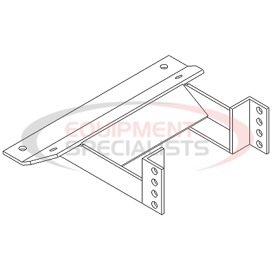 (Boss) [LTA04108-03] ANGLE BRKT, F150 F250 (-8500) , 97-03 [BLK]