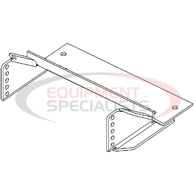 (Boss) [LTA04390-03] ANGLE BRKT, 99-03+ CHEVY 1/2T [WELD, BLK]