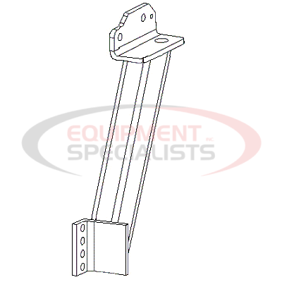 (Boss) [LTA04790-03] ANGLE BRKT, PS, MITSU FG 99UP [WELD] [BLAC