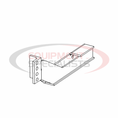 (Boss) [LTA04876-03] ANGLE BRKT, DR, 02+ DODGE 1/2T [WELD, BLK]