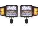 SAM UNIVERSAL HEATED LED SNOW PLOW HEADLIGHTS WITH MULTI-MOUNT SIGNAL