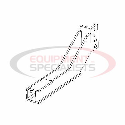 (Boss) [LTA04877-03] ANGLE BRKT, PS, DODGE 1/2T, 02UP [WELD, BLK]